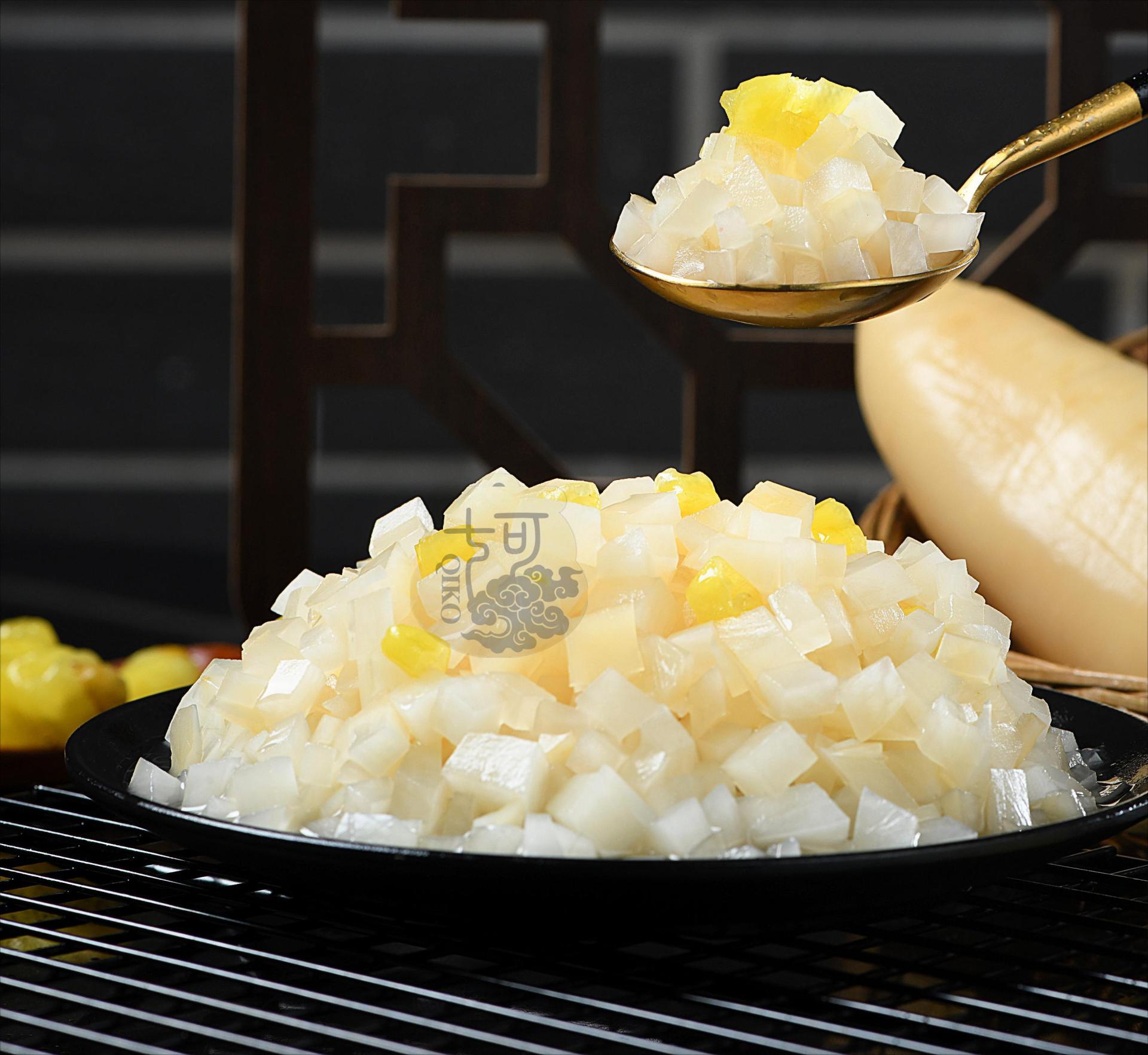 泡萝卜丁（白）